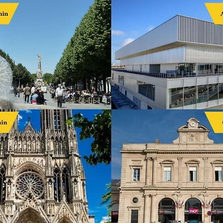 Forum Flower Spacieux T2 Au Coeur De La Ville Reims Exterior foto